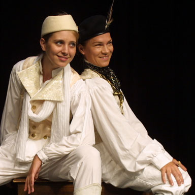 Valentine and Proteus, the two gentlemen